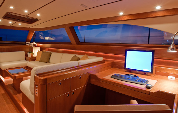 nilaya yacht interior